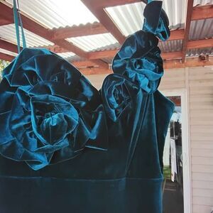 Women's Formal Dress off one shoulder, Size 15/16 NWT